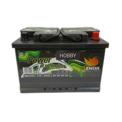 Akumulator Jenox Hobby 80Ah 12V P+ DEEP CYCLE