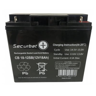 Akumulator Securebat CB 18Ah 12V