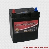 Akumulator GEPARD 12V 36Ah 280A (EN) L+ (MATIZ)
