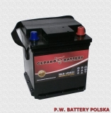 Akumulator GEPARD 12V 40Ah 330A (EN) Fiat