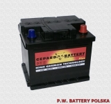 Akumulator GEPARD 12V 50Ah 450A (EN) P+
